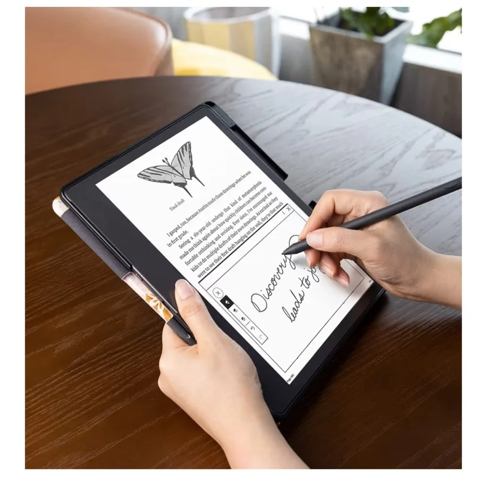 CoBak Case for Kindle Scribe - All New PU Leather Cover